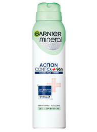 Garnier Mineral Deo Action Control+ 96h antiperspirant Sprej
